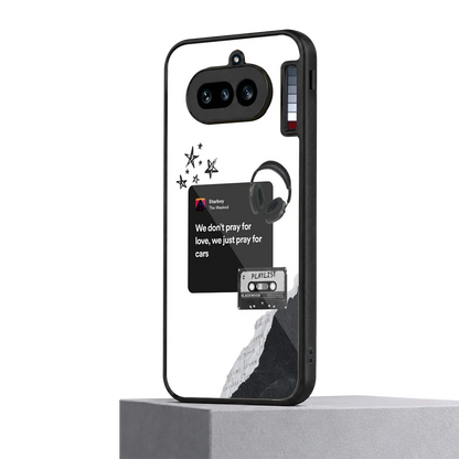 Weeknd Starboy nothing phone 4a mobile cover | shockproof glass phone case