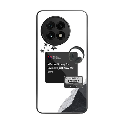 Weeknd Starboy back phone cover | glass case for oneplus 13r