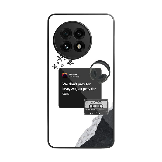 Weeknd Starboy back phone cover | glass case for oneplus 13r