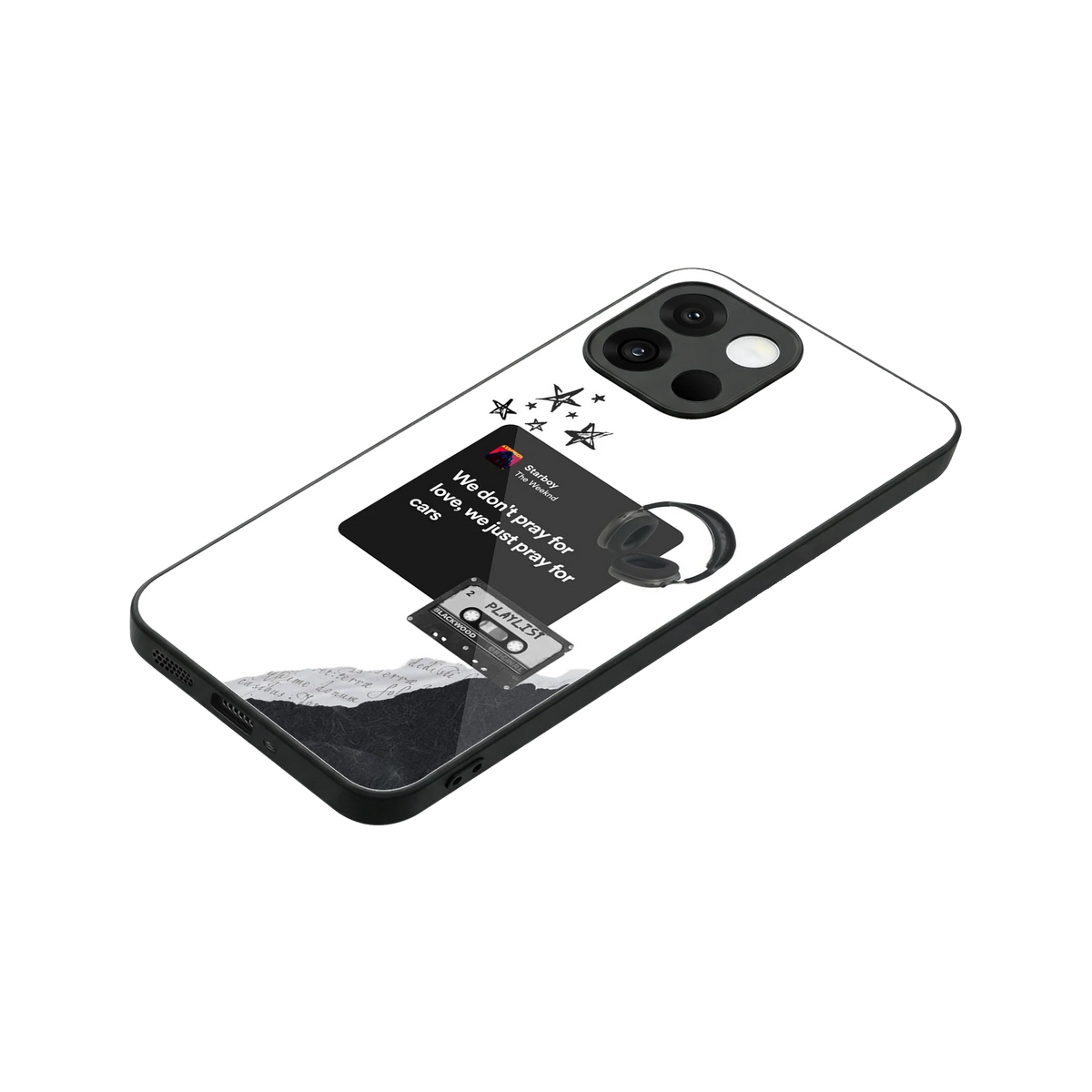 Weeknd Starboy stylish phone case for oneplus 13s | glossy glass and slim fit