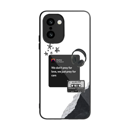 Weeknd Starboy back phone cover | glass case for oneplus 15r