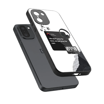 Weeknd Starboy sleek oneplus 15r cover with tempered glass back and TPU edges