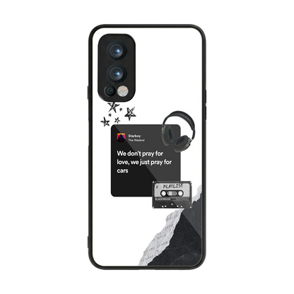 Weeknd Starboy back phone cover | glass case for oneplus nord 2