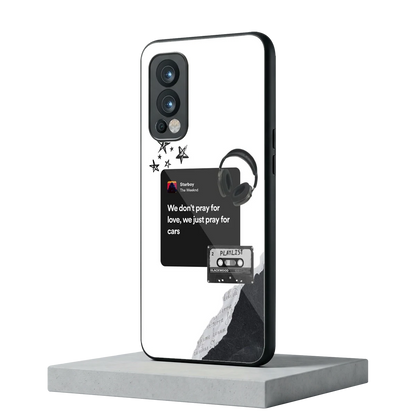 Weeknd Starboy oneplus nord 2 mobile cover | shockproof glass phone case