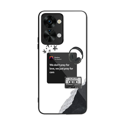 Weeknd Starboy back phone cover | glass case for oneplus nord 2t