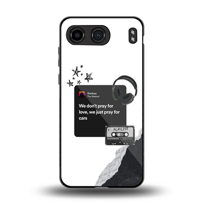 Weeknd Starboy back phone cover | glass case for oneplus nord 4