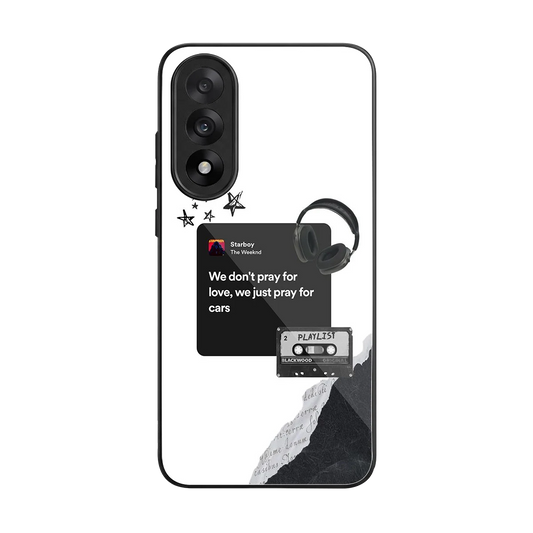 Weeknd Starboy back phone cover | glass case for oneplus nord 5