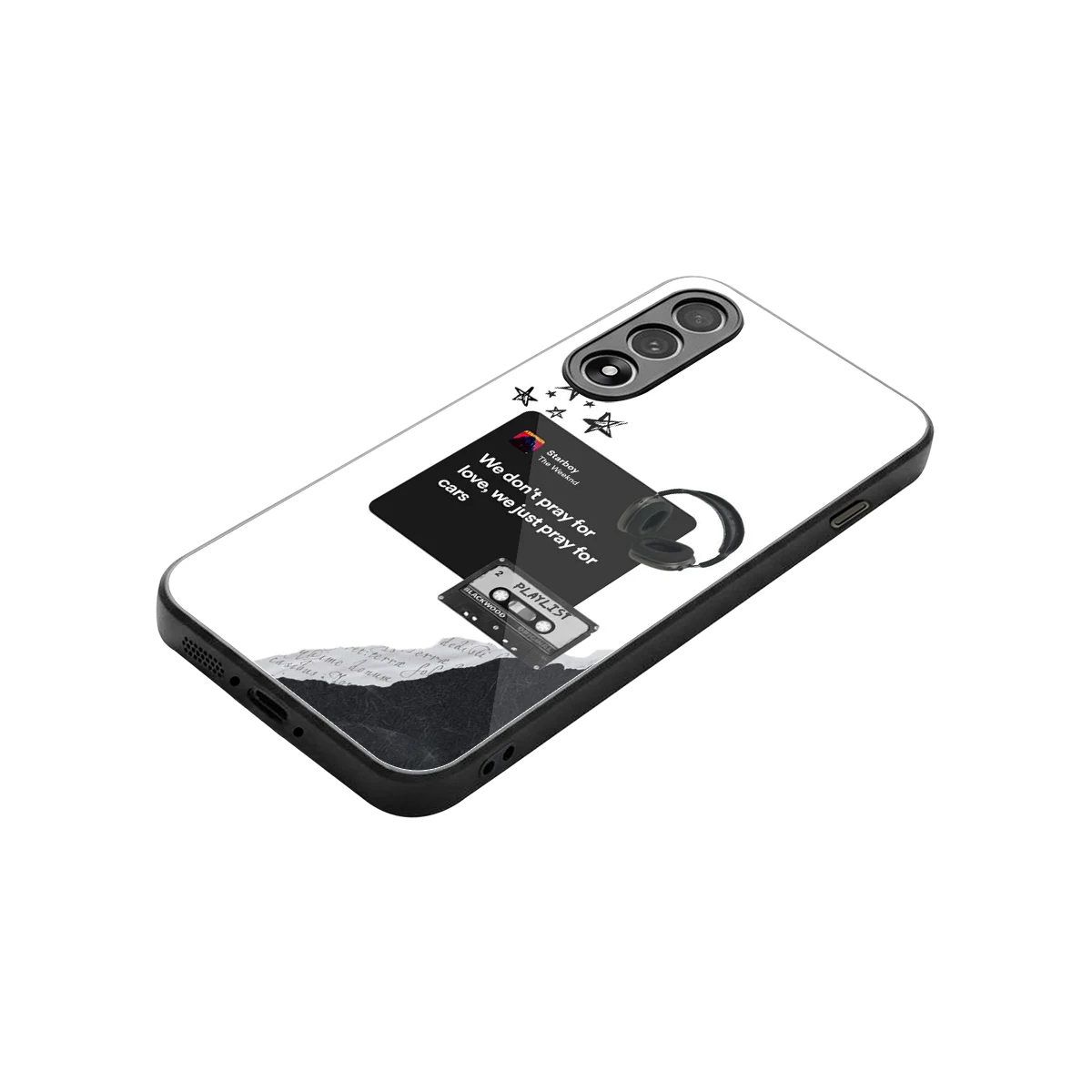 Weeknd Starboy stylish phone case for oneplus nord 5 | glossy glass and slim fit