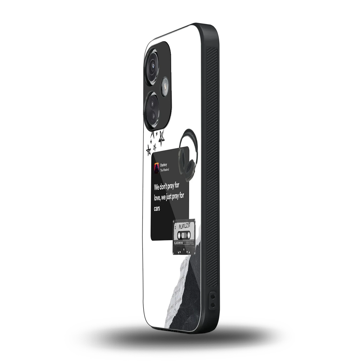 Weeknd Starboy oneplus nord ce 3 mobile cover | shockproof glass phone case