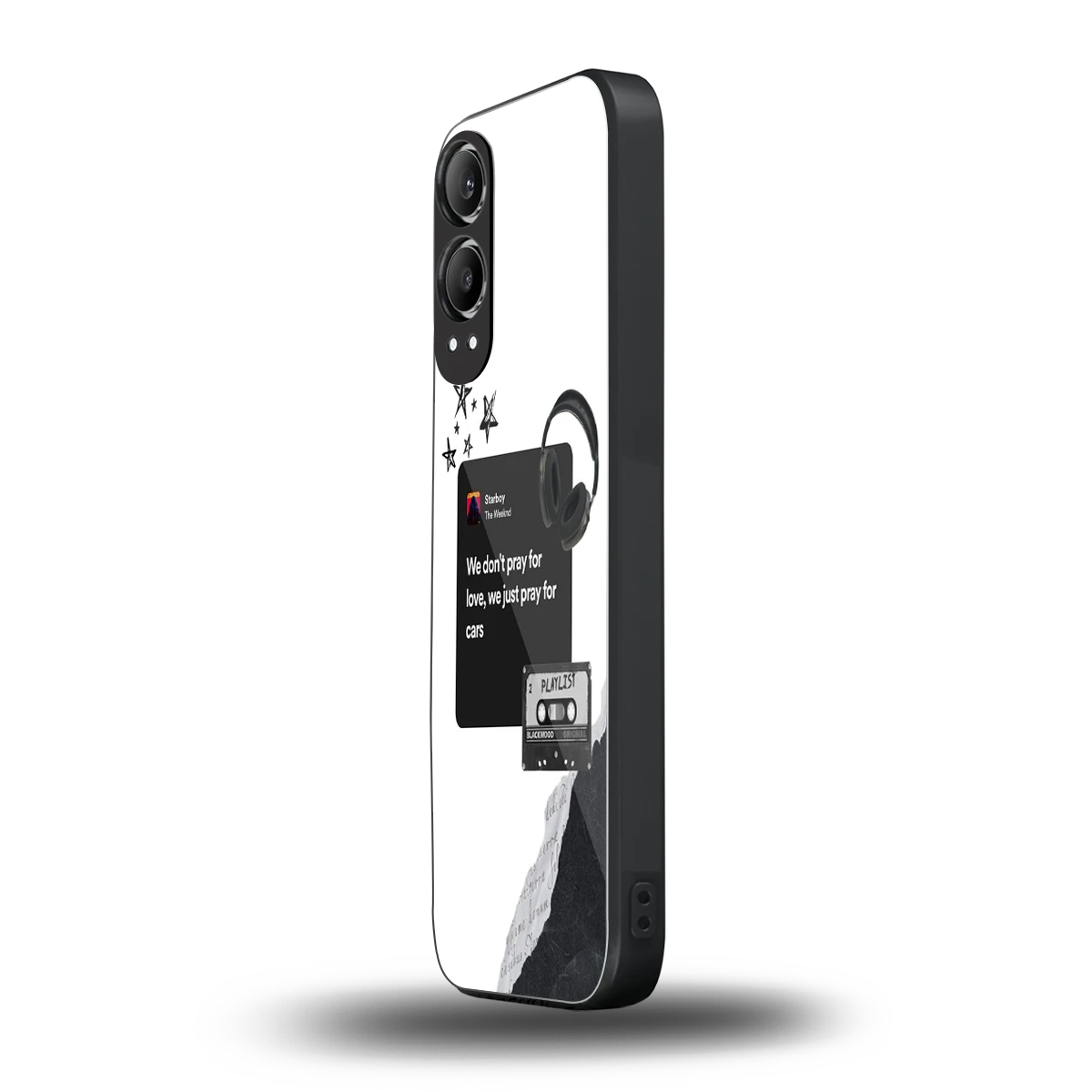 Weeknd Starboy oneplus nord ce 4 lite mobile cover | shockproof glass phone case