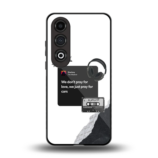 Weeknd Starboy back phone cover | glass case for oneplus nord ce 4