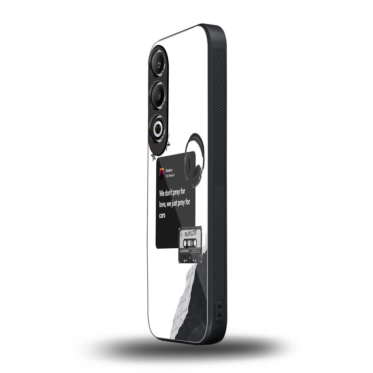 Weeknd Starboy oneplus nord ce 4 mobile cover | shockproof glass phone case