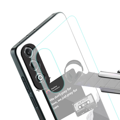 Weeknd Starboy stylish phone case for oneplus nord ce 4 | glossy glass and slim fit