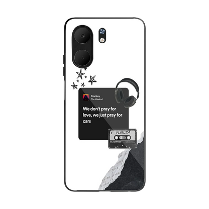 Weeknd Starboy back phone cover | glass case for oppo a5x 5g