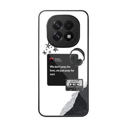 Weeknd Starboy back phone cover | glass case for oppo f29 5g