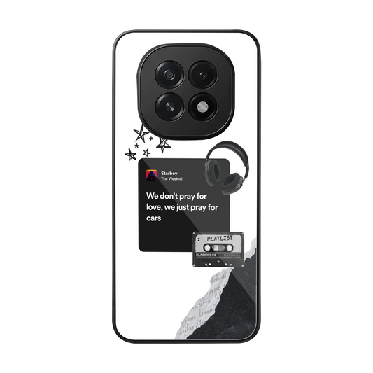 Weeknd Starboy back phone cover | glass case for oppo f29 5g