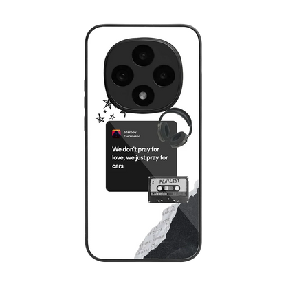 Weeknd Starboy back phone cover | glass case for oppo f31 pro 5g
