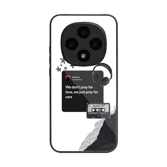 Weeknd Starboy back phone cover | glass case for oppo f31 pro 5g