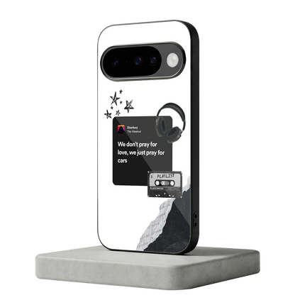 Weeknd Starboy google pixel 10 mobile cover | shockproof glass phone case