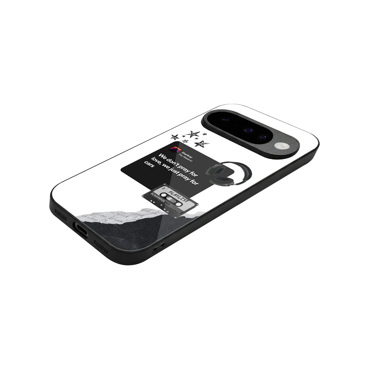 Weeknd Starboy stylish phone case for google pixel 10 | glossy glass and slim fit