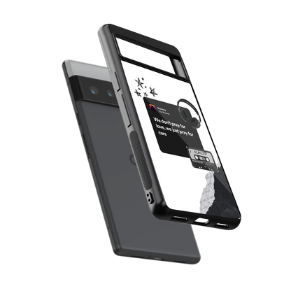 Weeknd Starboy sleek google pixel 6 pro cover with tempered glass back and TPU edges