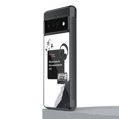 Weeknd Starboy stylish phone case for google pixel 6 pro | glossy glass and slim fit