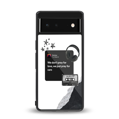Weeknd Starboy back phone cover | glass case for google pixel 6