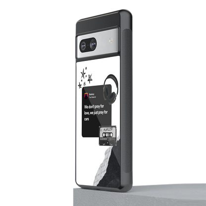 Weeknd Starboy stylish phone case for google pixel 7a | glossy glass and slim fit
