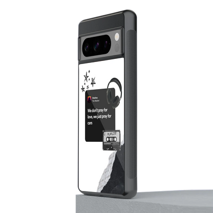 Weeknd Starboy stylish phone case for google pixel 8 pro | glossy glass and slim fit