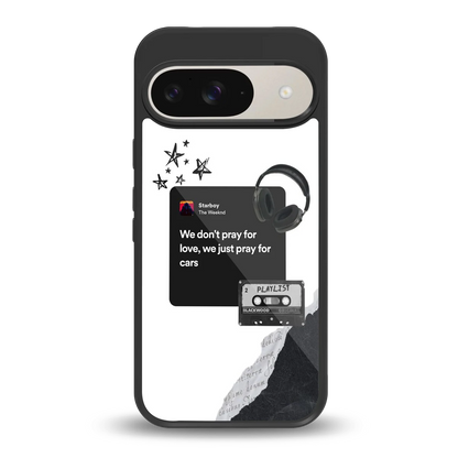Weeknd Starboy back phone cover | glass case for google pixel 9