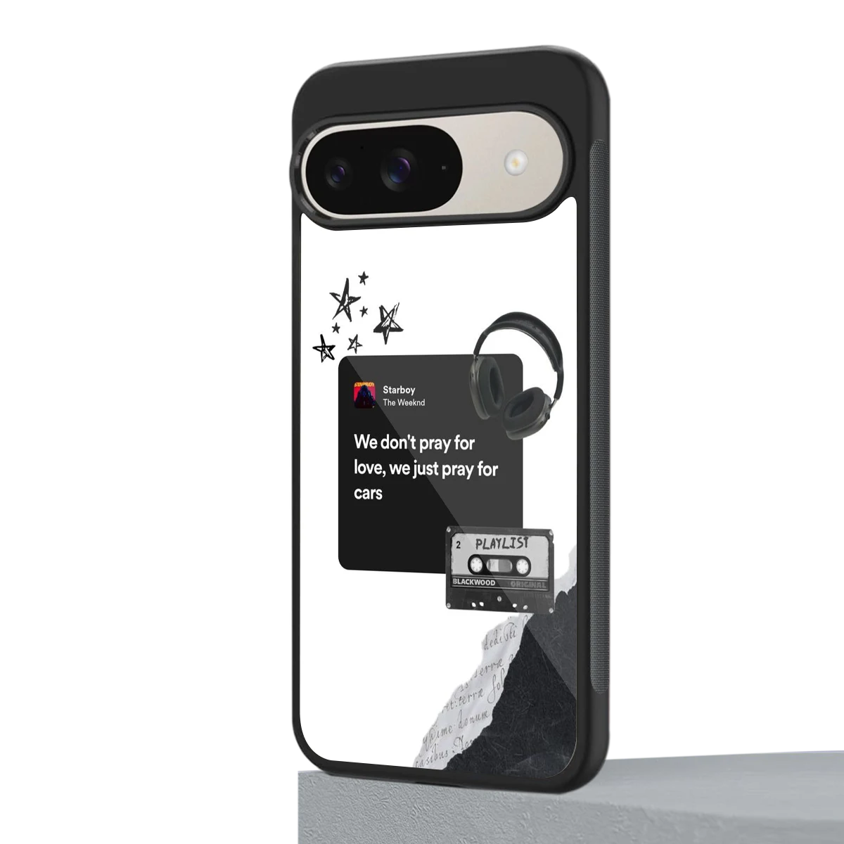 Weeknd Starboy google pixel 9 mobile cover | shockproof glass phone case