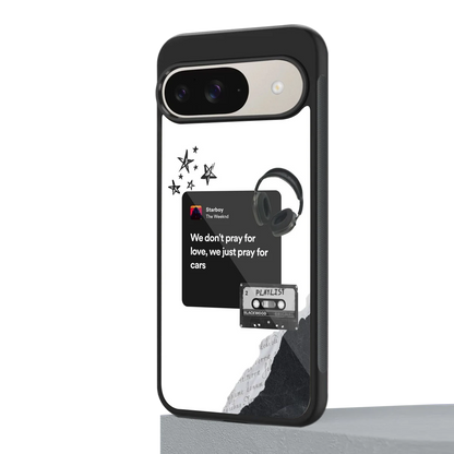 Weeknd Starboy google pixel 9 mobile cover | shockproof glass phone case