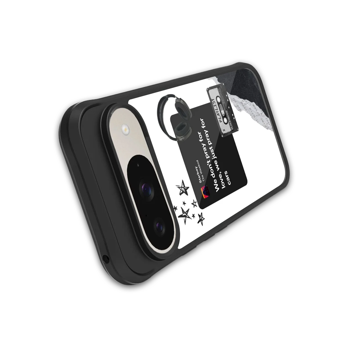 Weeknd Starboy stylish phone case for google pixel 9 | glossy glass and slim fit