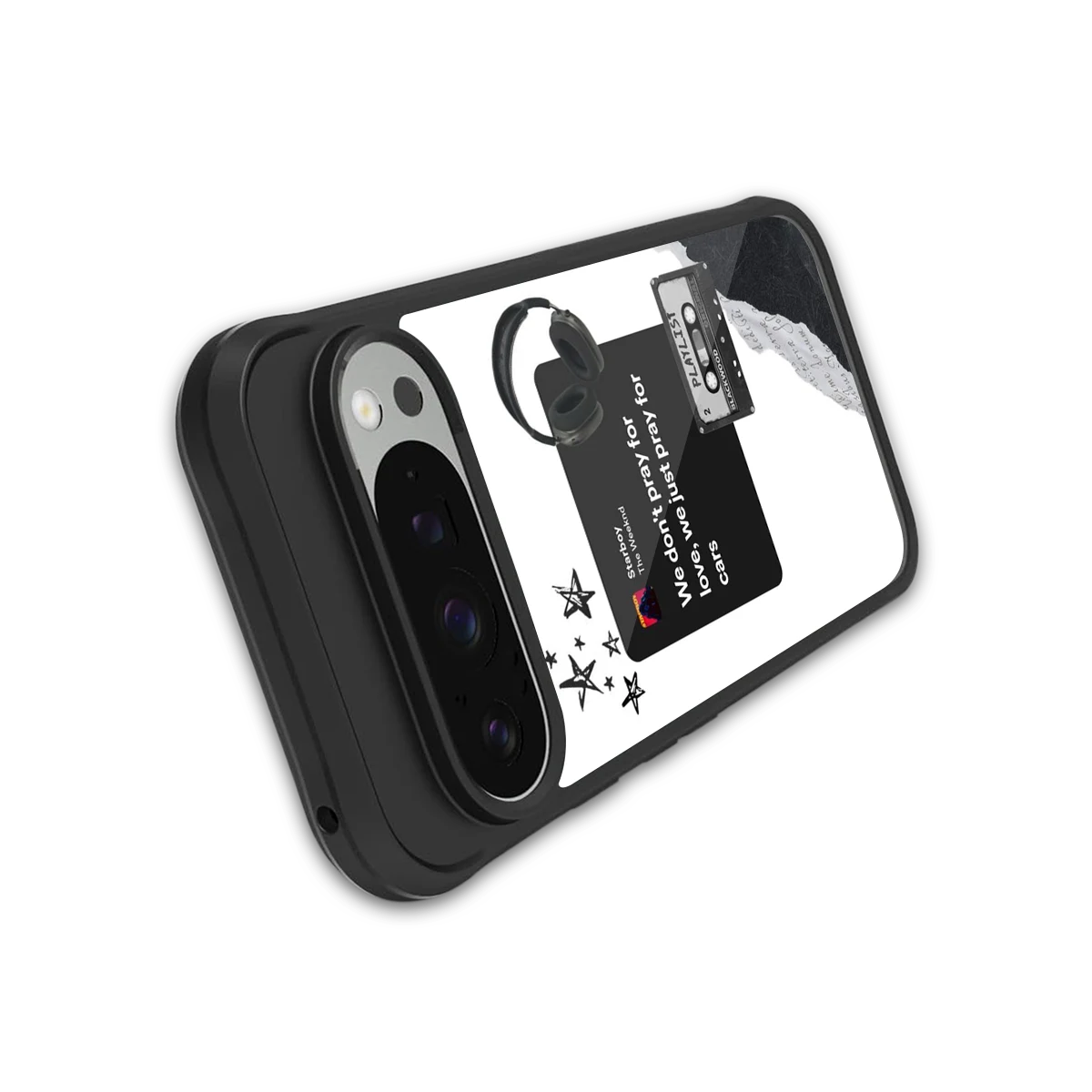 Weeknd Starboy stylish phone case for google pixel 9 pro | glossy glass and slim fit