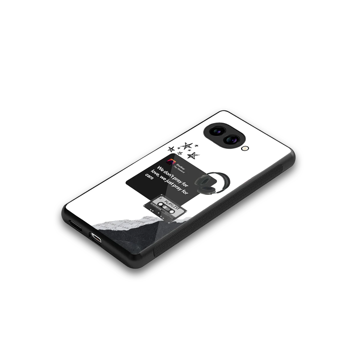 Weeknd Starboy stylish phone case for google pixel 10a | glossy glass and slim fit
