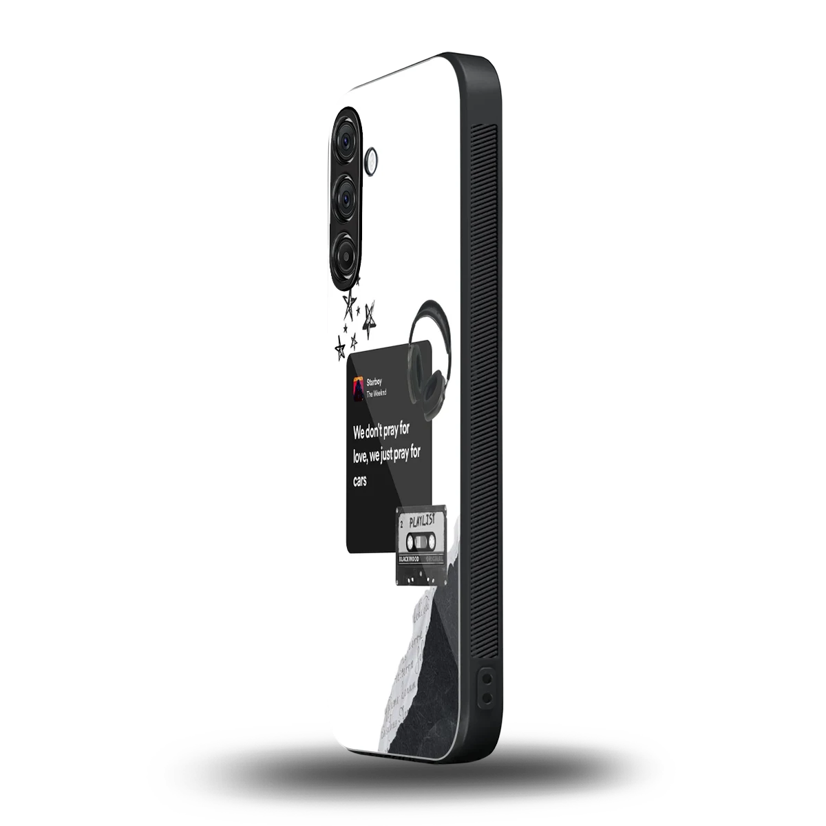 Weeknd Starboy samsung galaxy m36 5g mobile cover | shockproof glass phone case