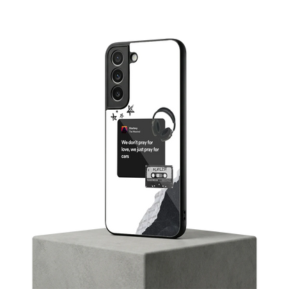 Weeknd Starboy samsung galaxy s22 mobile cover | shockproof glass phone case