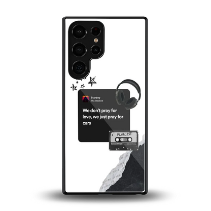 Weeknd Starboy back phone cover | glass case for samsung galaxy s26 ultra