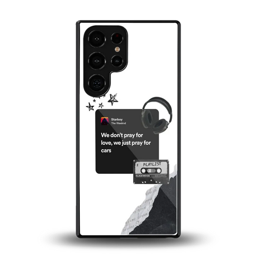 Weeknd Starboy back phone cover | glass case for samsung galaxy s26 ultra