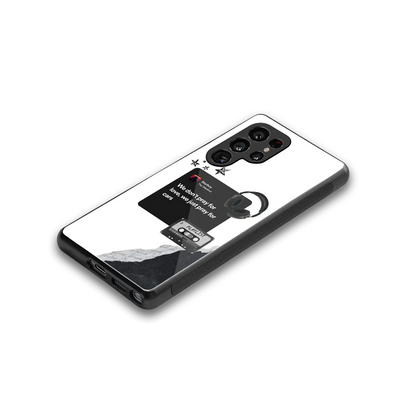 Weeknd Starboy stylish phone case for samsung galaxy s26 ultra | glossy glass and slim fit