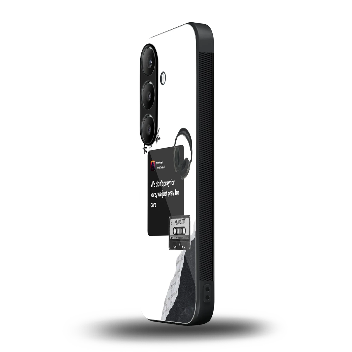 Weeknd Starboy samsung galaxy s25 fe mobile cover | shockproof glass phone case