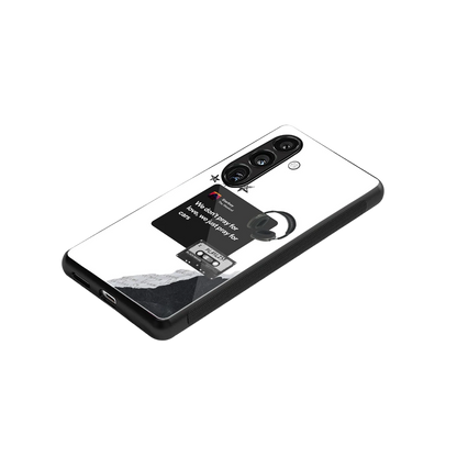 Weeknd Starboy stylish phone case for samsung galaxy s25 fe | glossy glass and slim fit