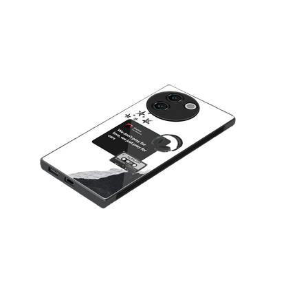 Weeknd Starboy stylish phone case for vivo v30e | glossy glass and slim fit