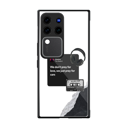 Weeknd Starboy back phone cover | glass case forvivo v30 pro