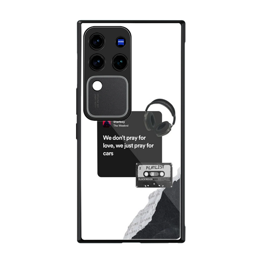 Weeknd Starboy back phone cover | glass case forvivo v30 pro