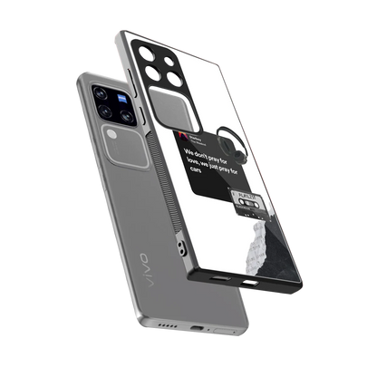 Weeknd Starboy sleekvivo v30 pro cover with tempered glass back and TPU edges