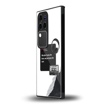 Weeknd Starboyvivo v30 pro mobile cover | shockproof glass phone case