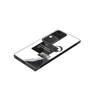Weeknd Starboy stylish phone case forvivo v30 pro | glossy glass and slim fit