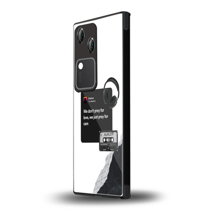 Weeknd Starboy vivo v30 mobile cover | shockproof glass phone case