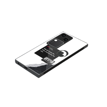 Weeknd Starboy stylish phone case for vivo v30 | glossy glass and slim fit